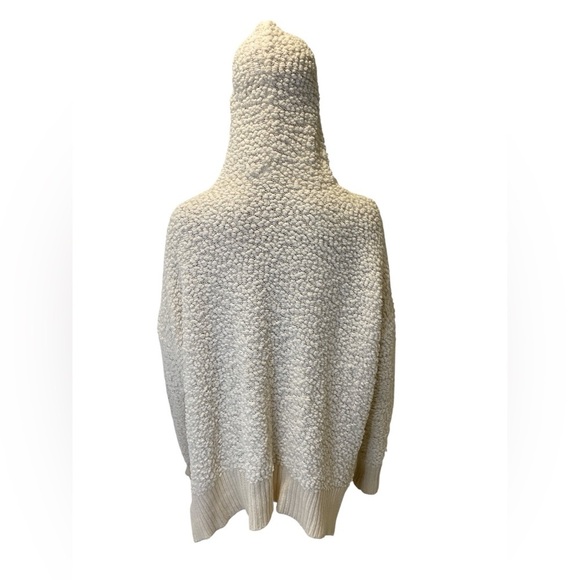 Trend Shop Cozy Cream Hooded Sweater size M/L - Picture 4 of 4